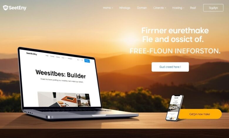 Free Website Builder with Free Domain and Hosting